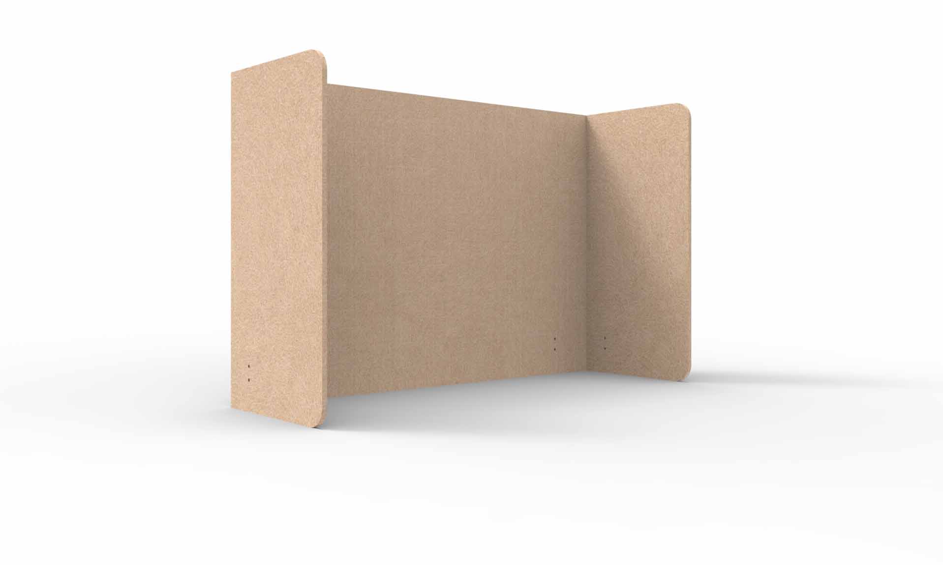 Acouline Desk Mounted Double wrap -12mm thick